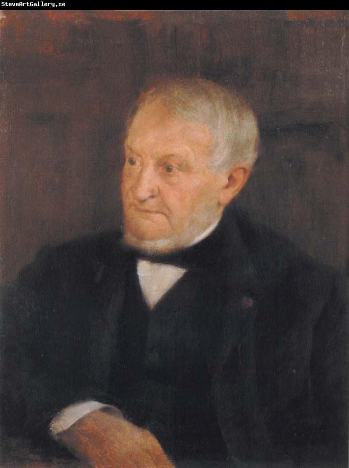 Fernand Khnopff Portrait of Charles Maus